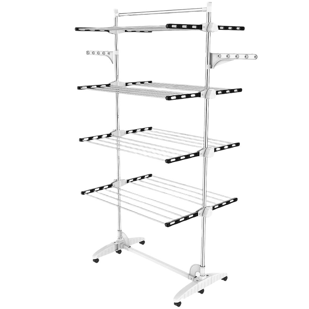 Clothes Dryer, 4 Shelves (Wings/Top Bar)