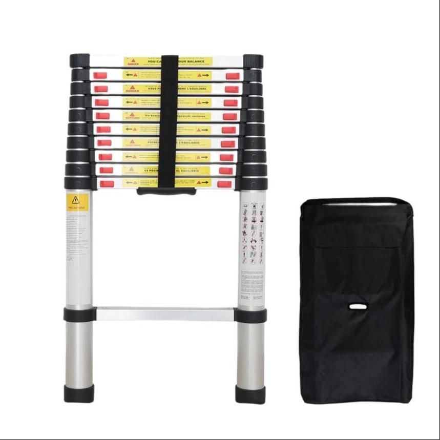 Telescopic-Ladder-Foldable-Ladder-3-2-meter-s-FREE-transport-bag-EN-131-Maximum-load-150-kg