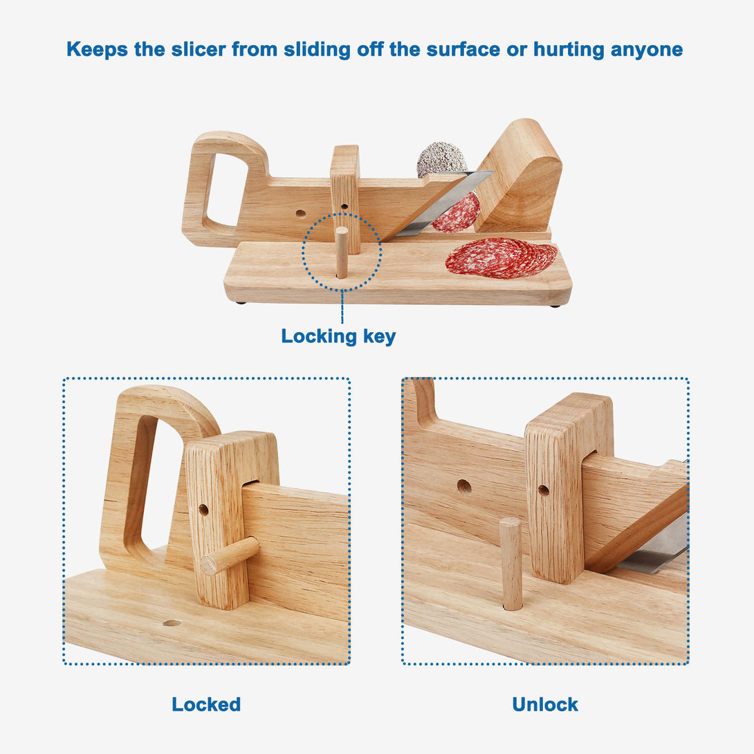 Todeco-Sausage-Guillautine-Slicing-Knife-Main-material-Rubberwood-Knife-blade-material-Stainless-steel