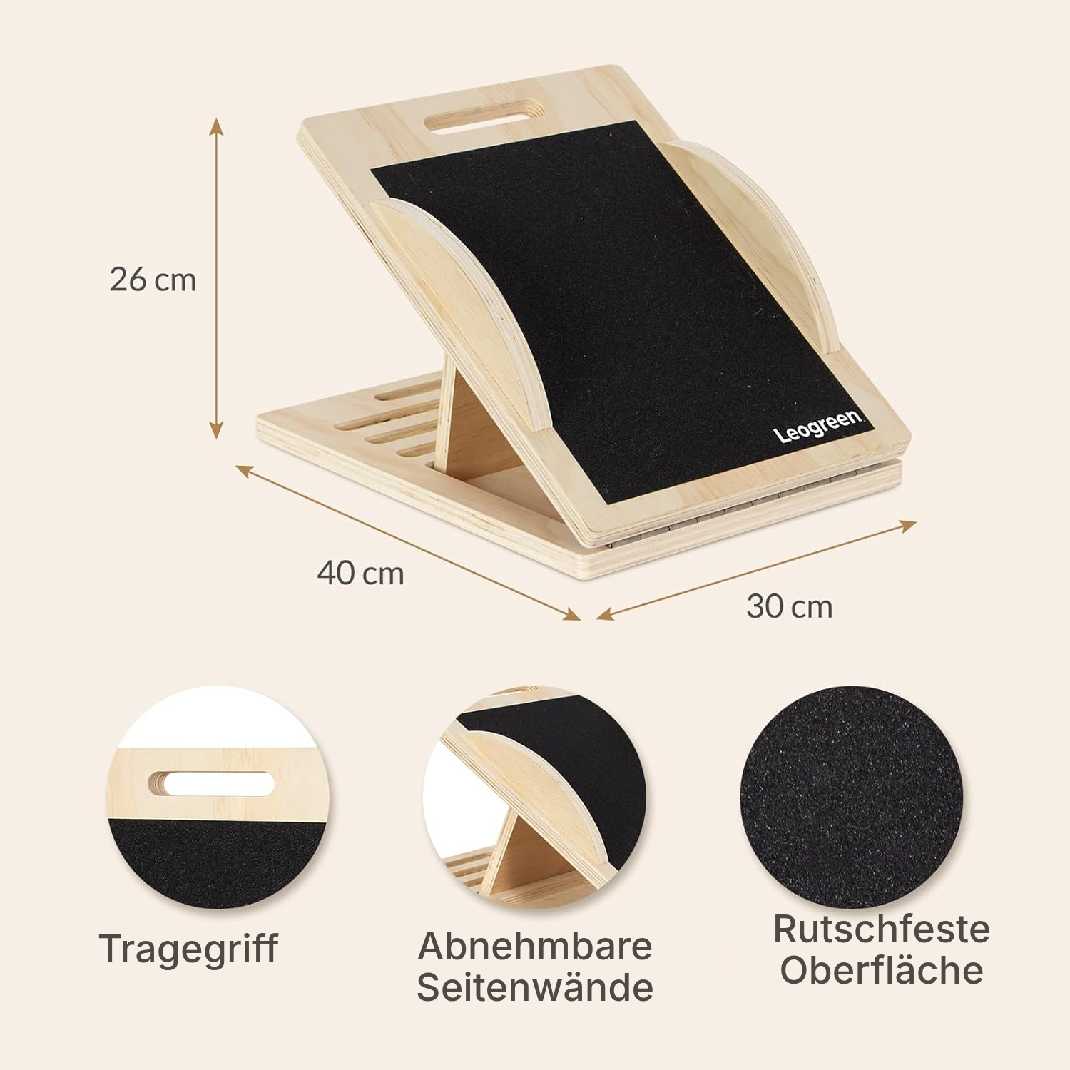 Verstellbares 2-in-1 balance board — 3
