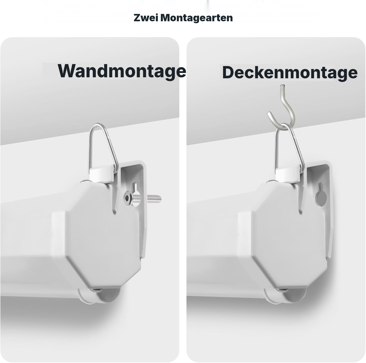 Motorisierte Beamer Leinwand – rollbar — 5