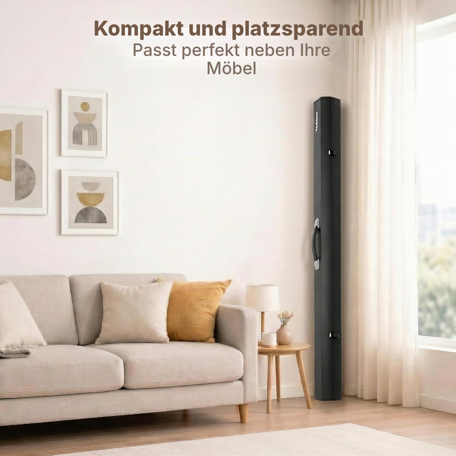 Beamer Leinwand mit Stativ – stabile Projektion — 6