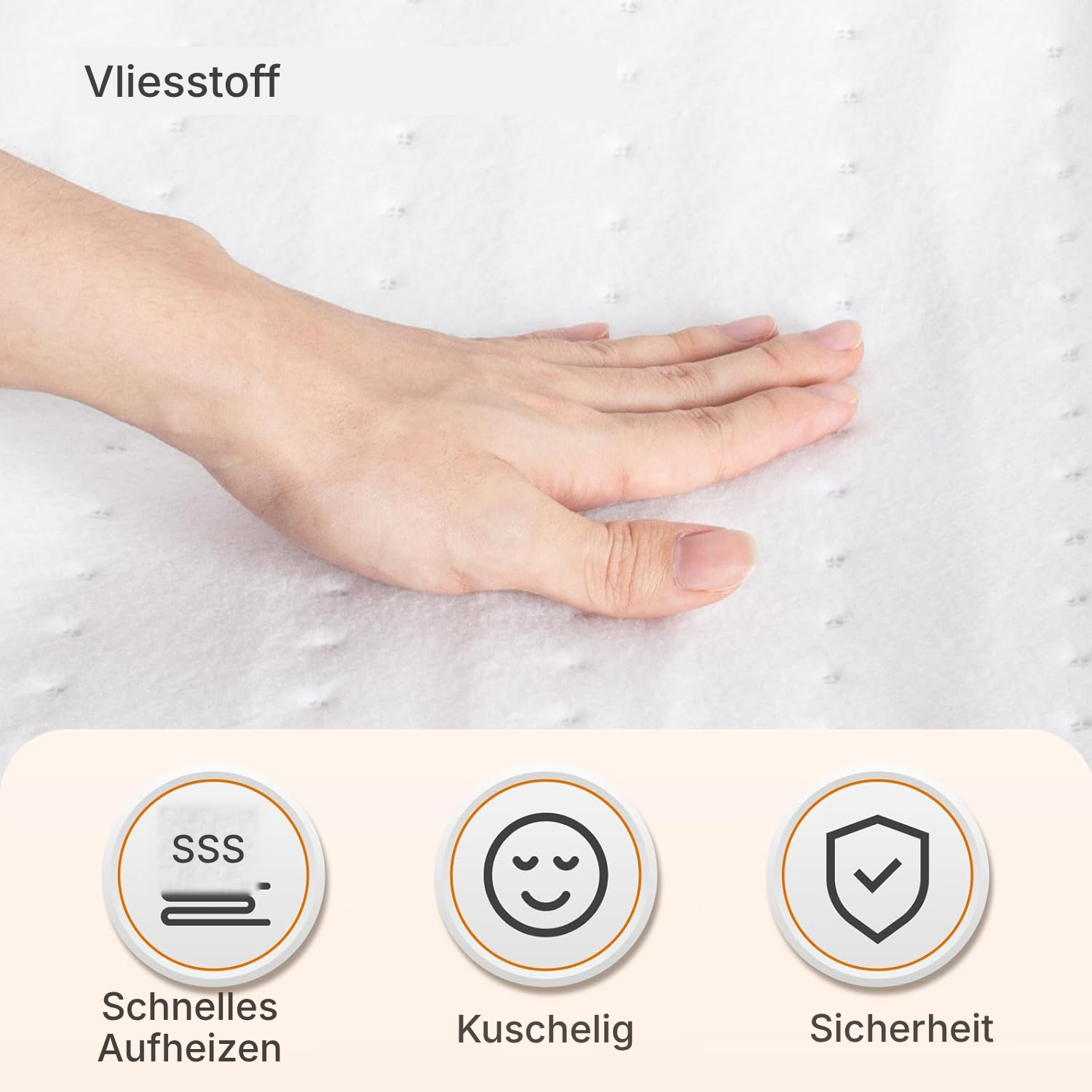 Beheizbare Matratzenauflage, doppelt – 3 Stufen — 5