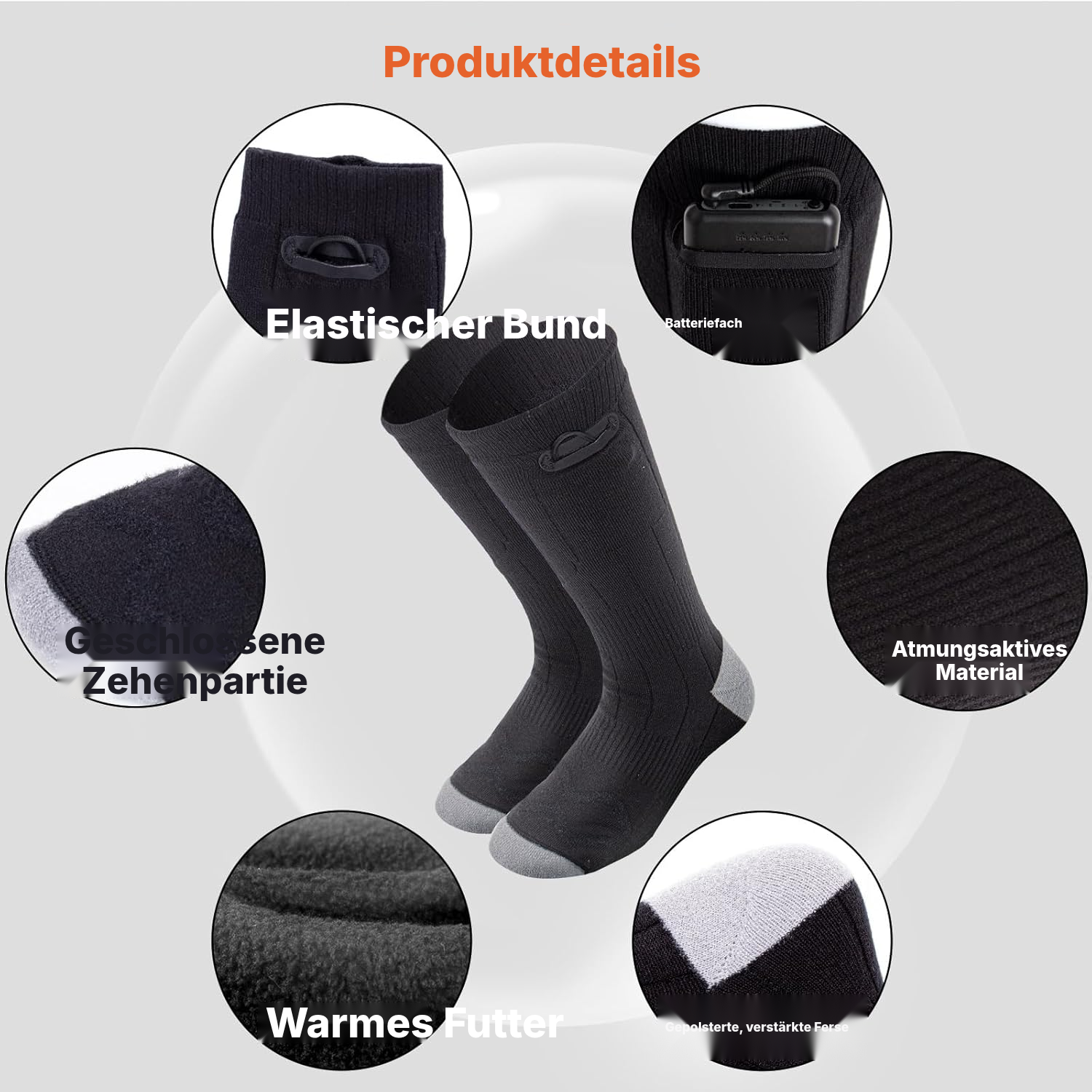 Beheizbare Socken: warme Füße unterwegs — 5