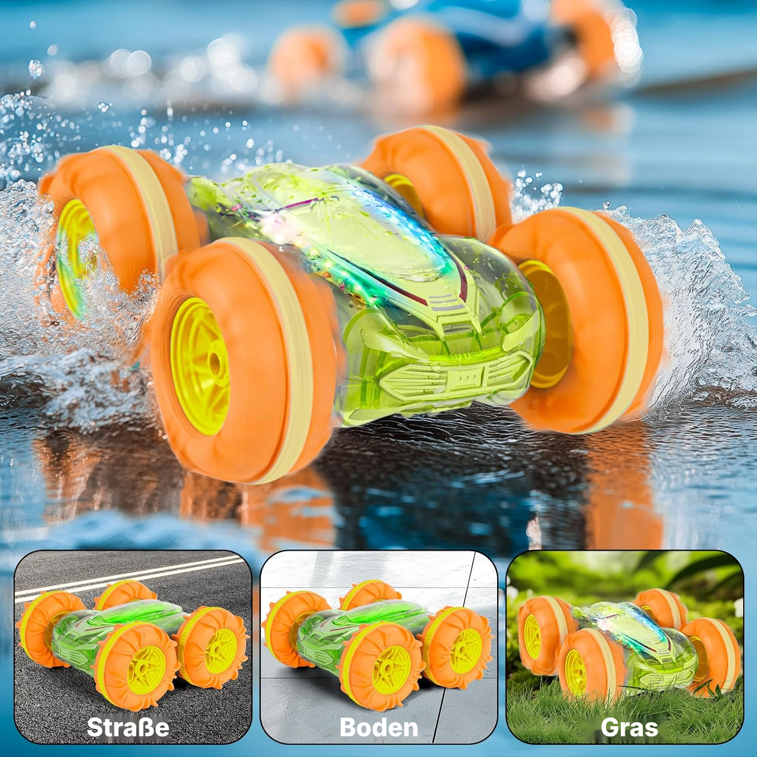 RC Auto amphibisch – 4WD für jedes Terrain — 5
