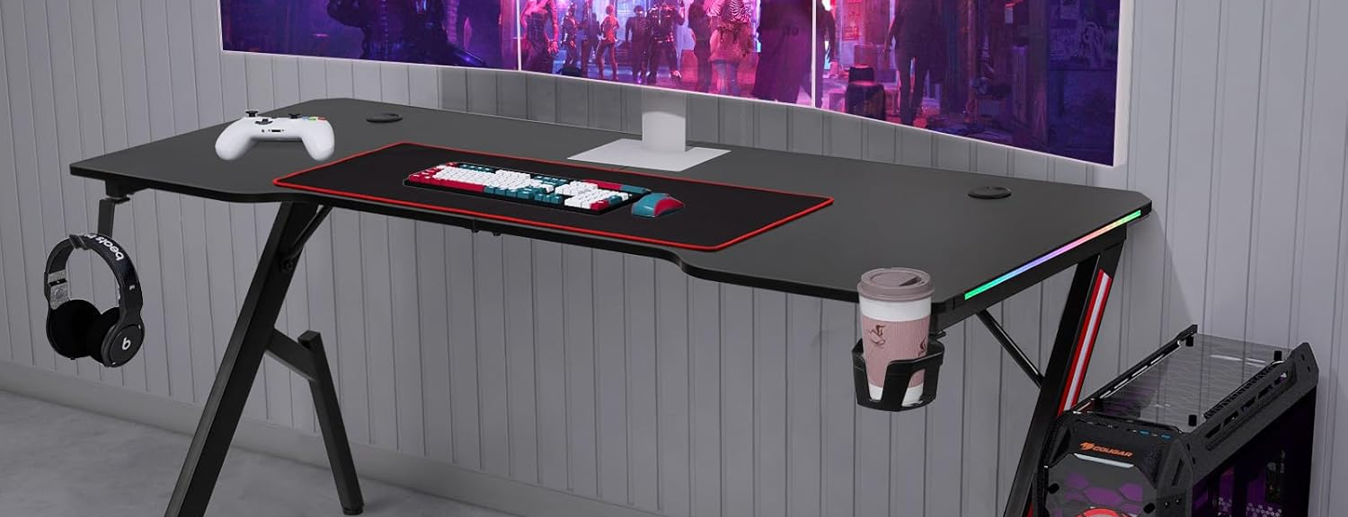 Gaming Tisch 160 cm – spielbereit