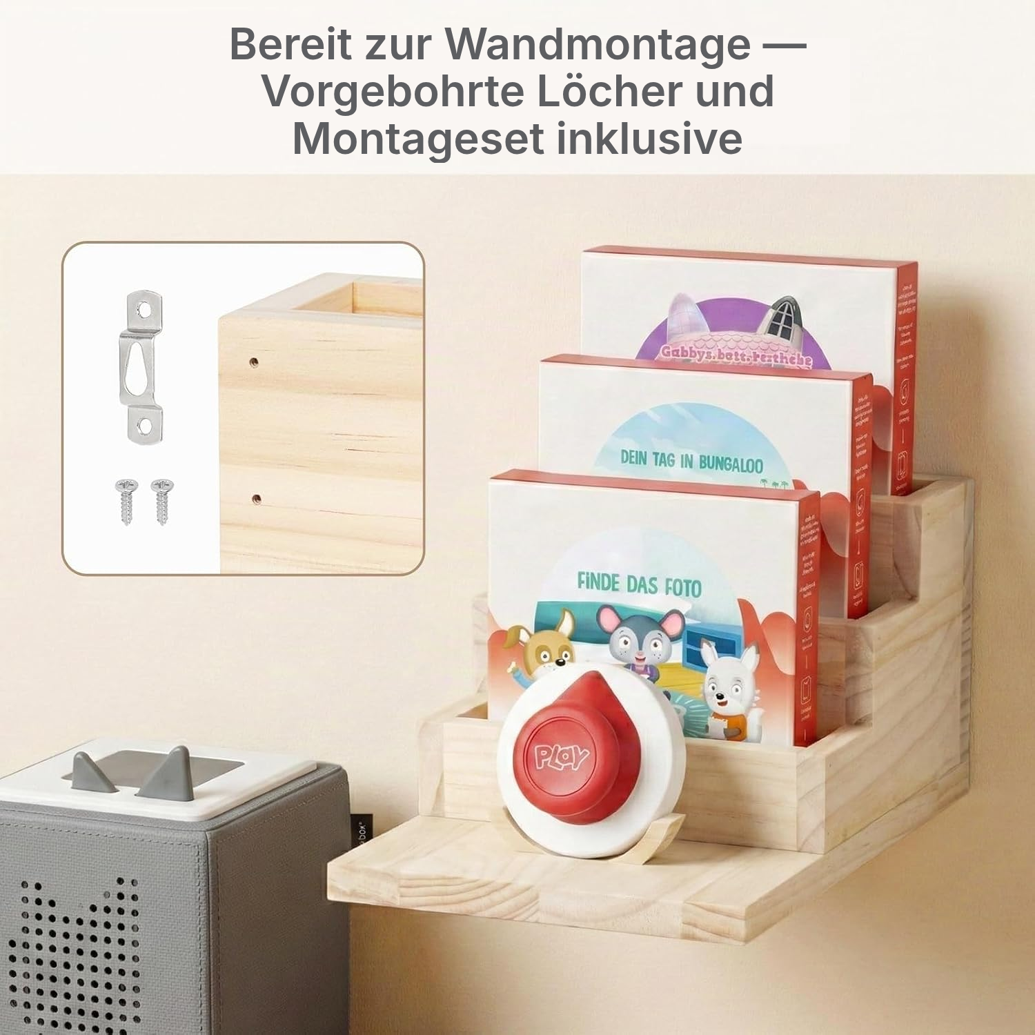 Kinderregal für Tonieplay – alles im Blick — 5