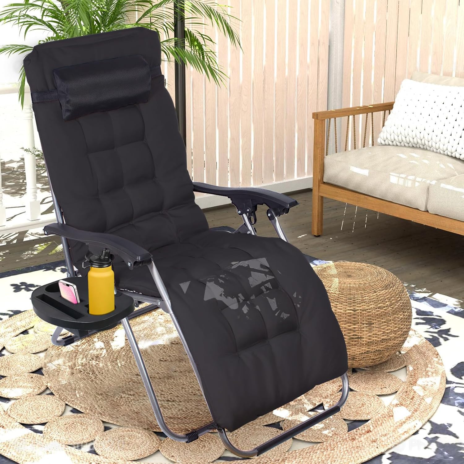 Klappbare Sonnenliege Zero Gravity 110 cm — 5