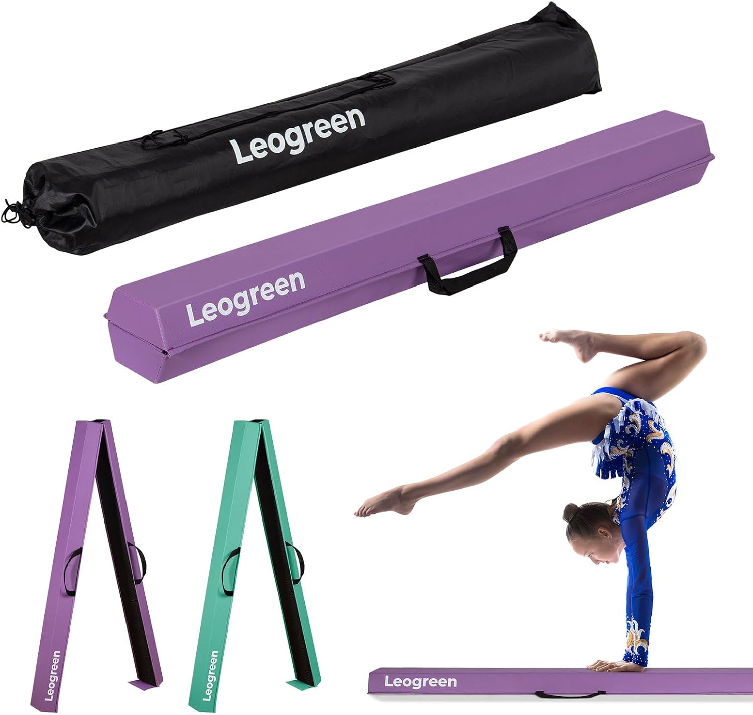 Schwebebalken Turnen – klappbar, 270 cm — 1