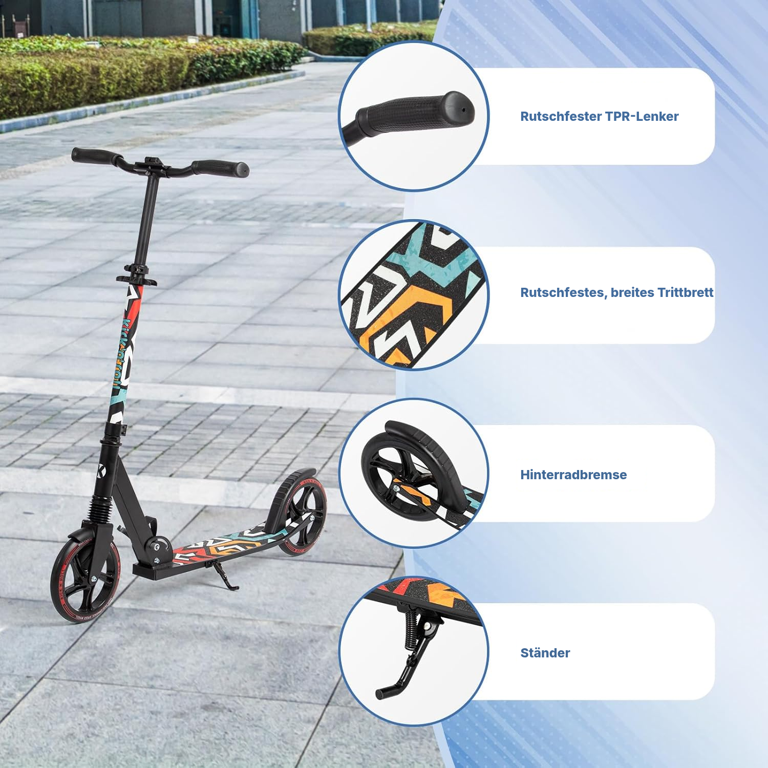 Erwachsenen Roller – faltbar, 47 cm — 4