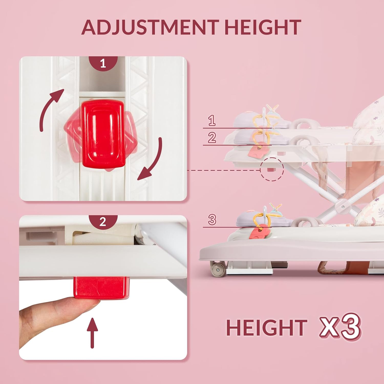 Babywalker 3-in-1 – bereit für neue Schritte — 2