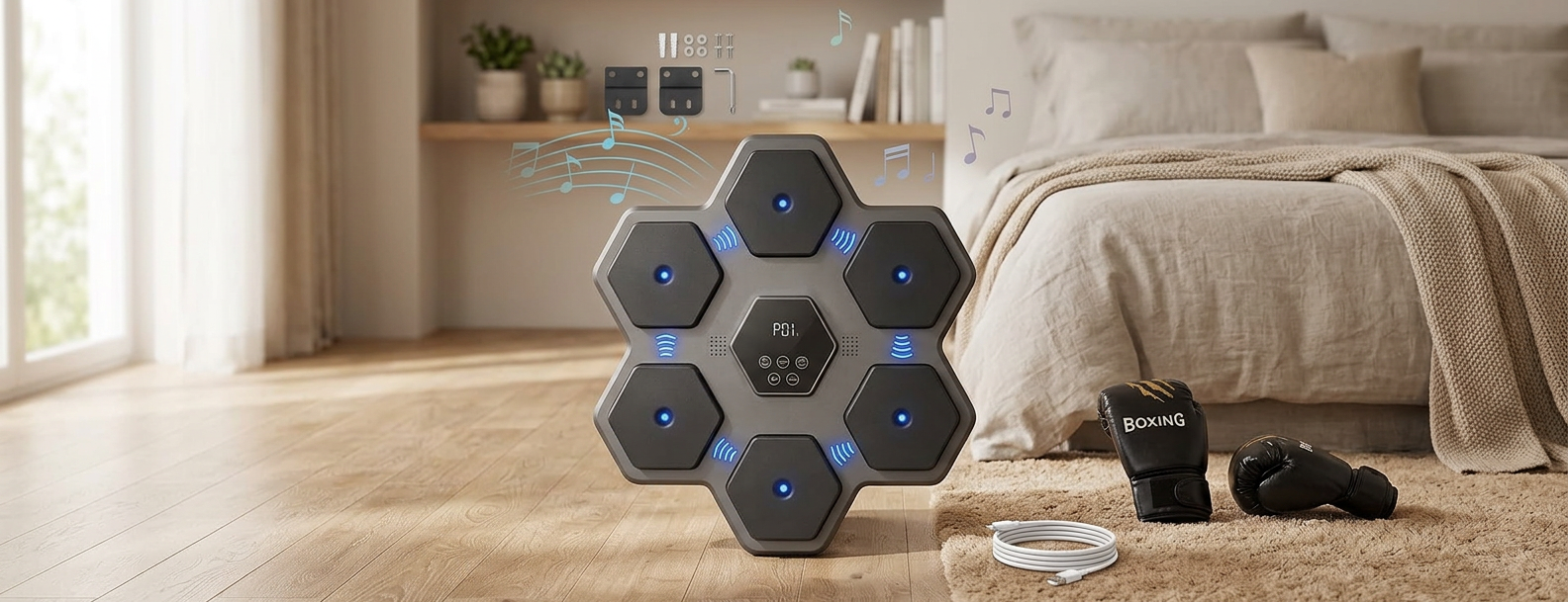 Musikalische Boxmaschine Hexa, 45 cm