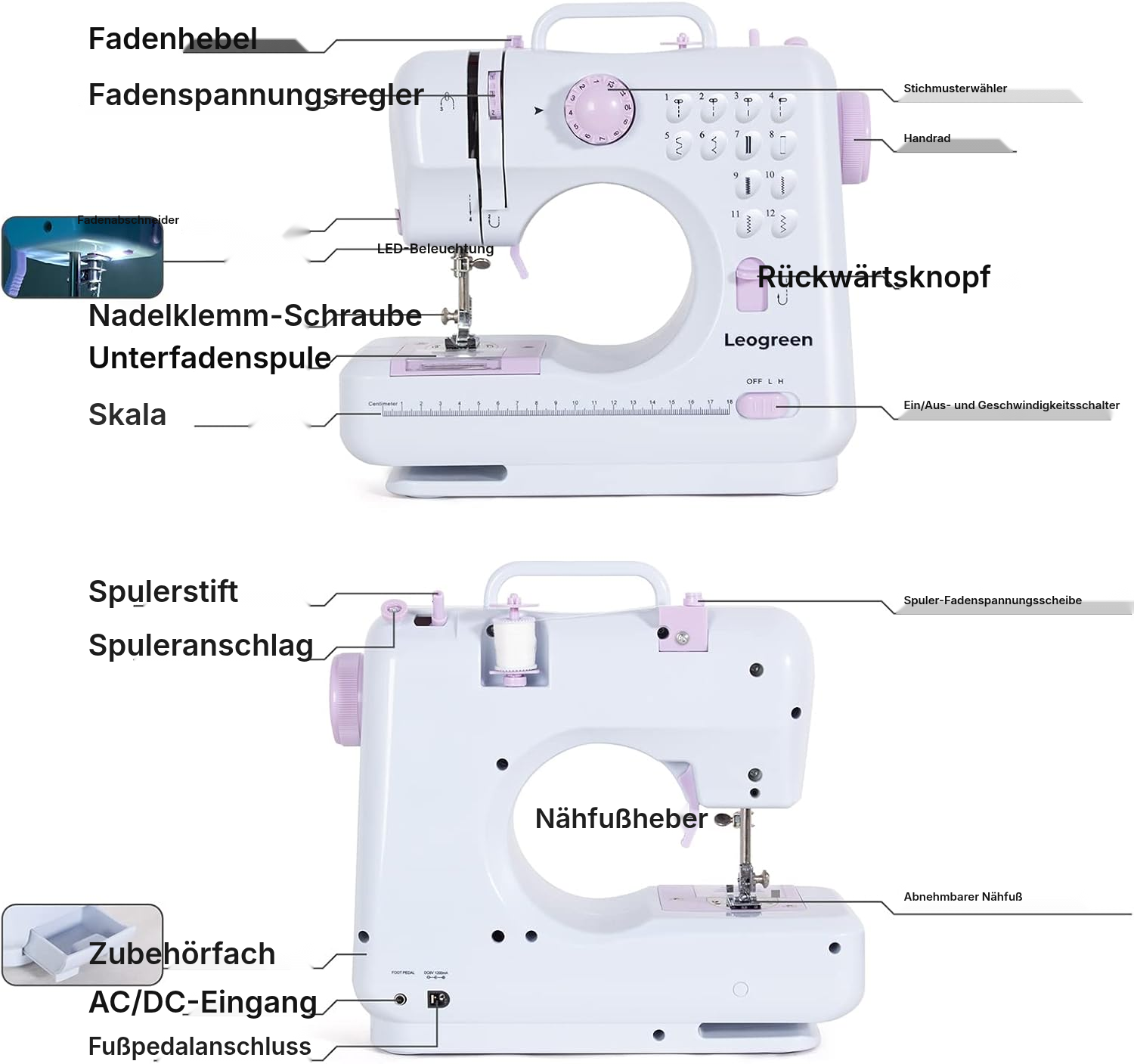 Nähmaschine violett – starten Sie einfach durch — 6