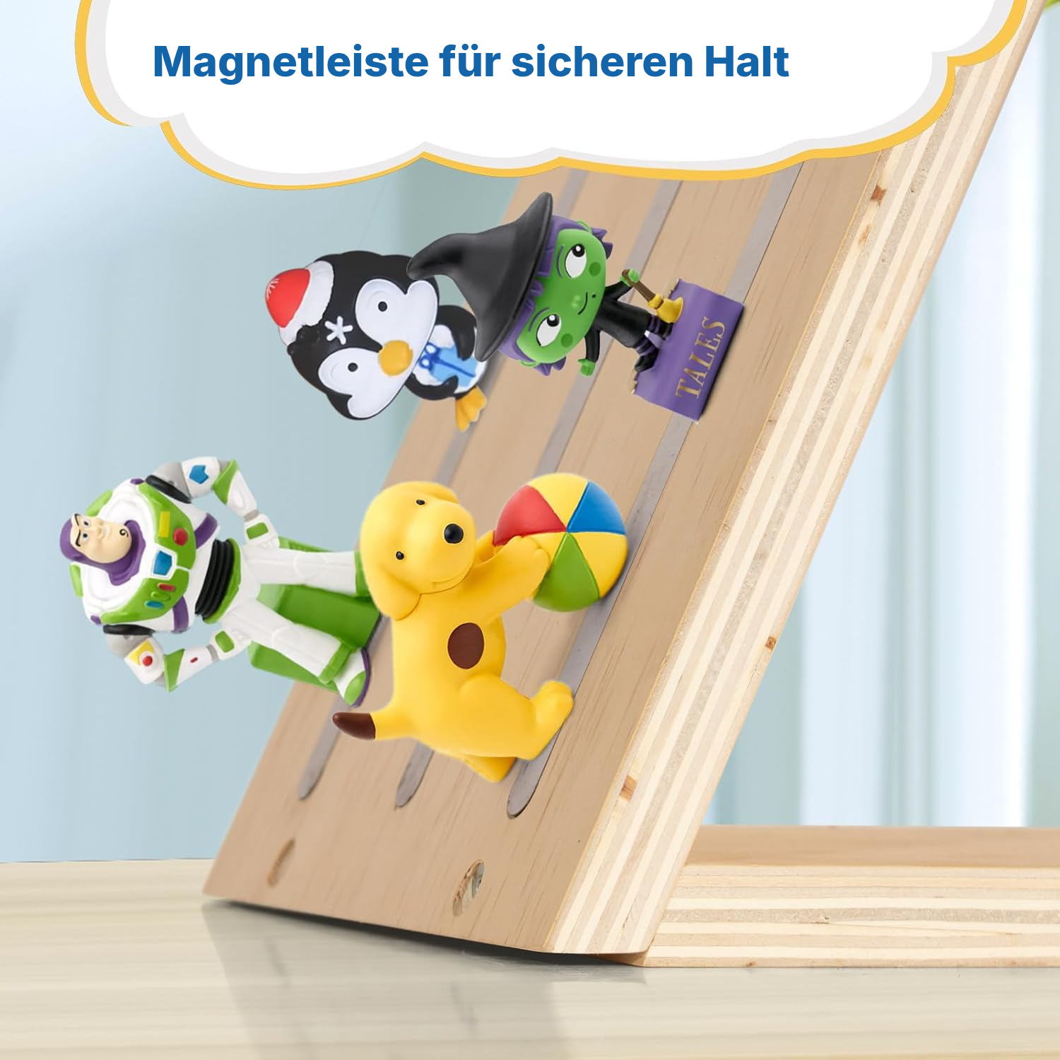 Magnetregal für Toniebox/Tonies – Dreieck, 58 cm — 3