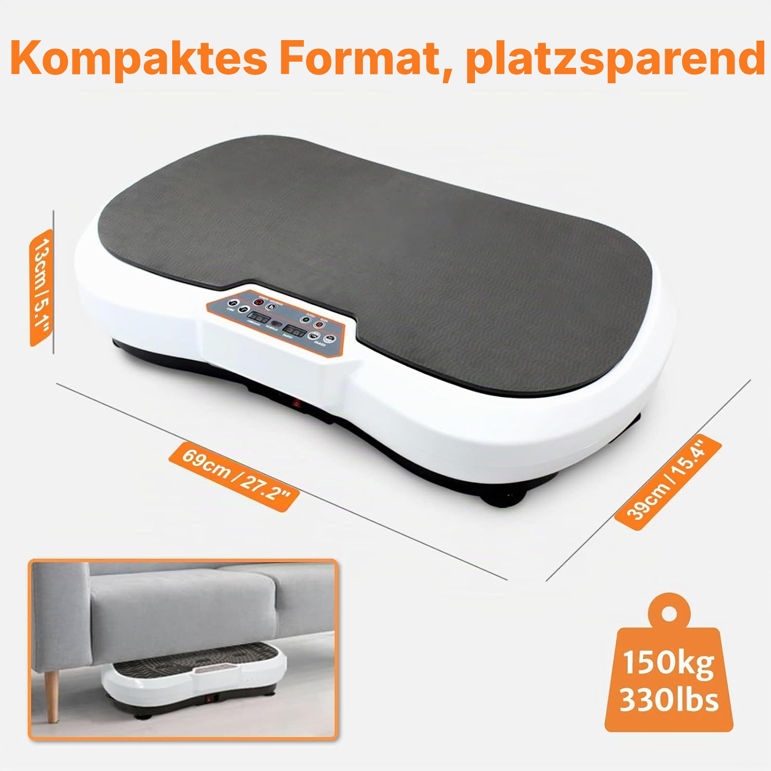 Vibrationsplatte für komplettes Home-Fitness — 4