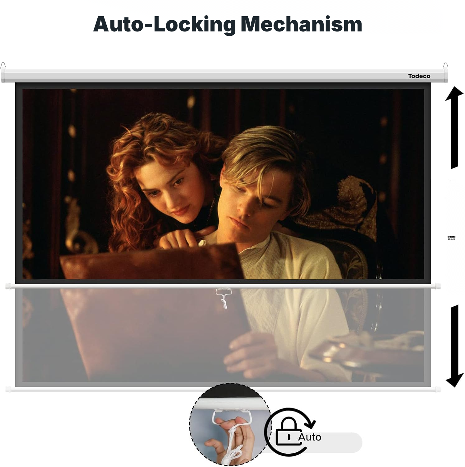 Projector Screen — Projected on the Screen — 2