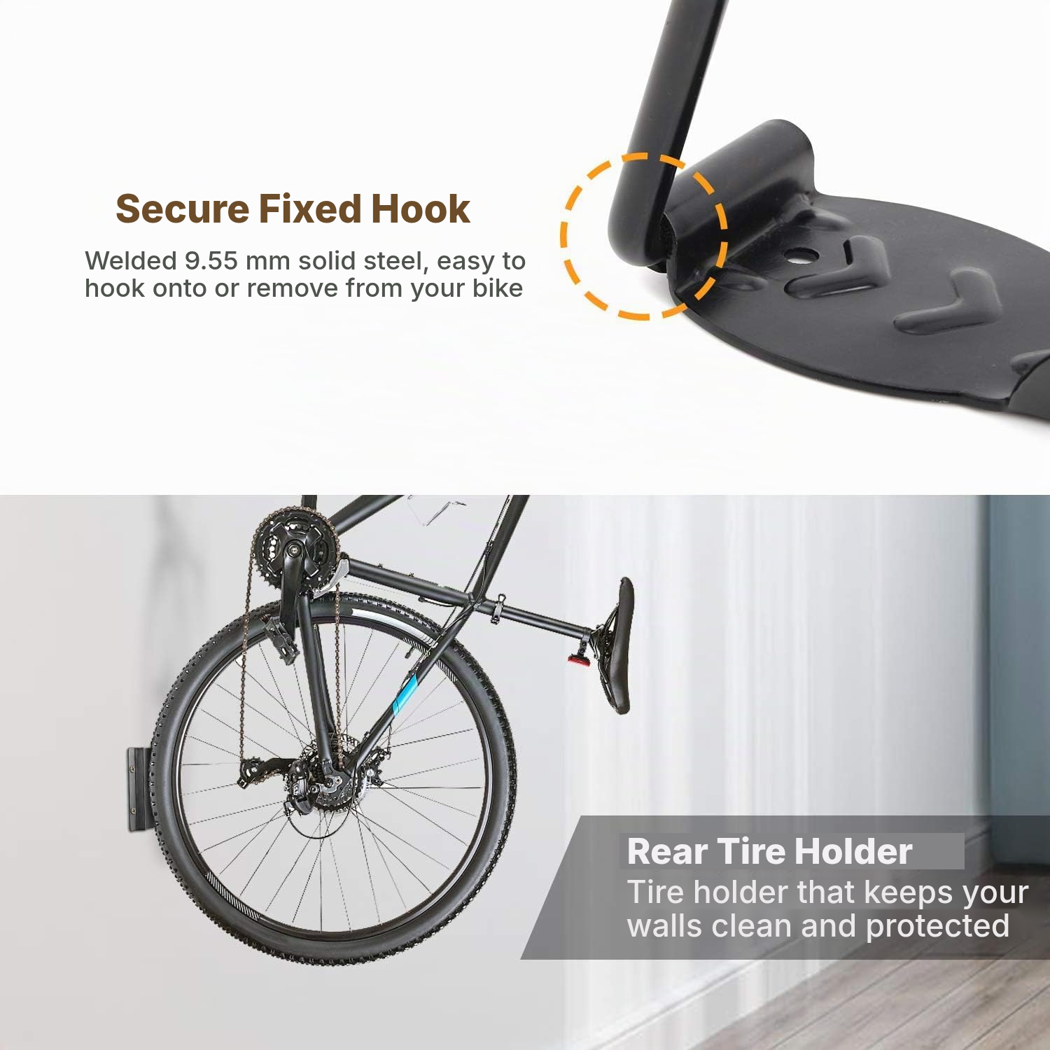 Bicycle Wall Holder – Save Space — 2