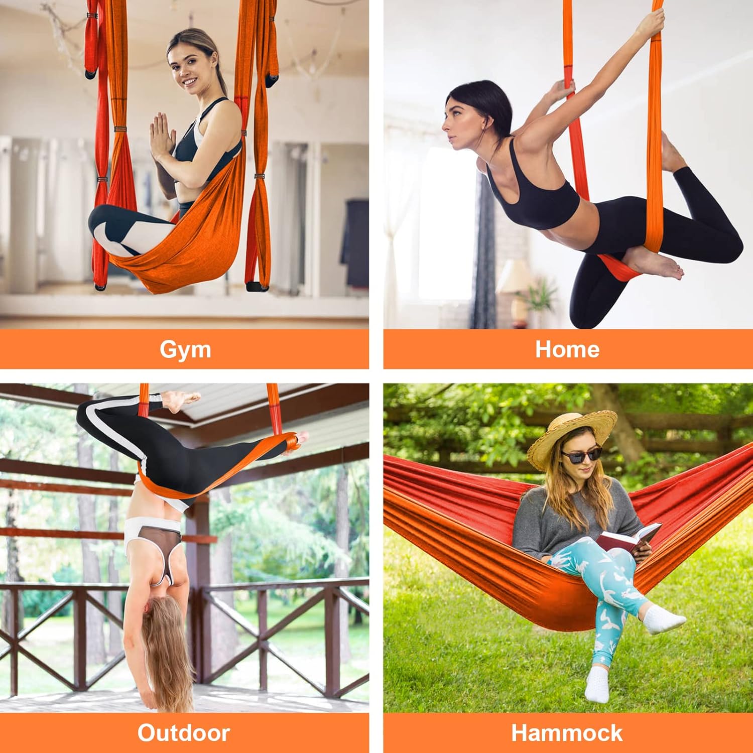 Aerial Hammock for Home Yoga — 7