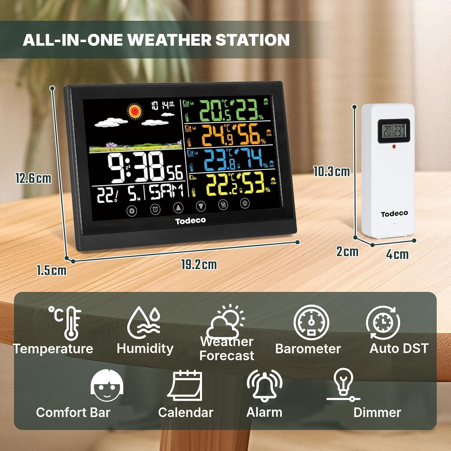 Automatic Weather Station – Black — 2