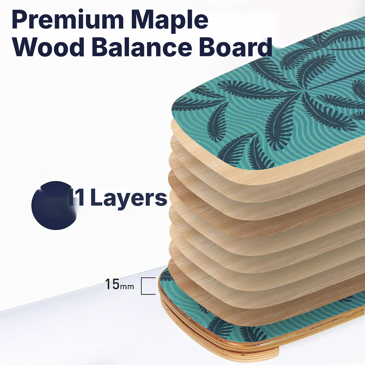 74 cm Balance Board – 7 Levels for Core & Stability — 3