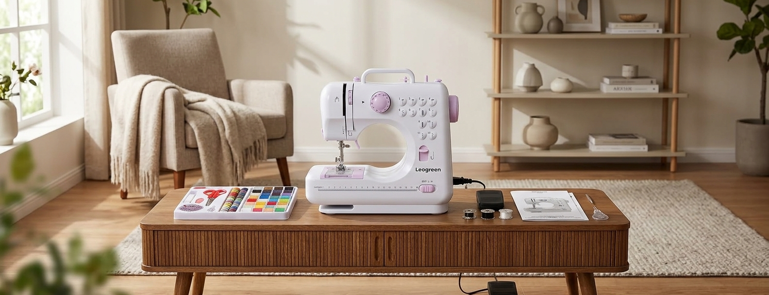 Beginner sewing machine – purple