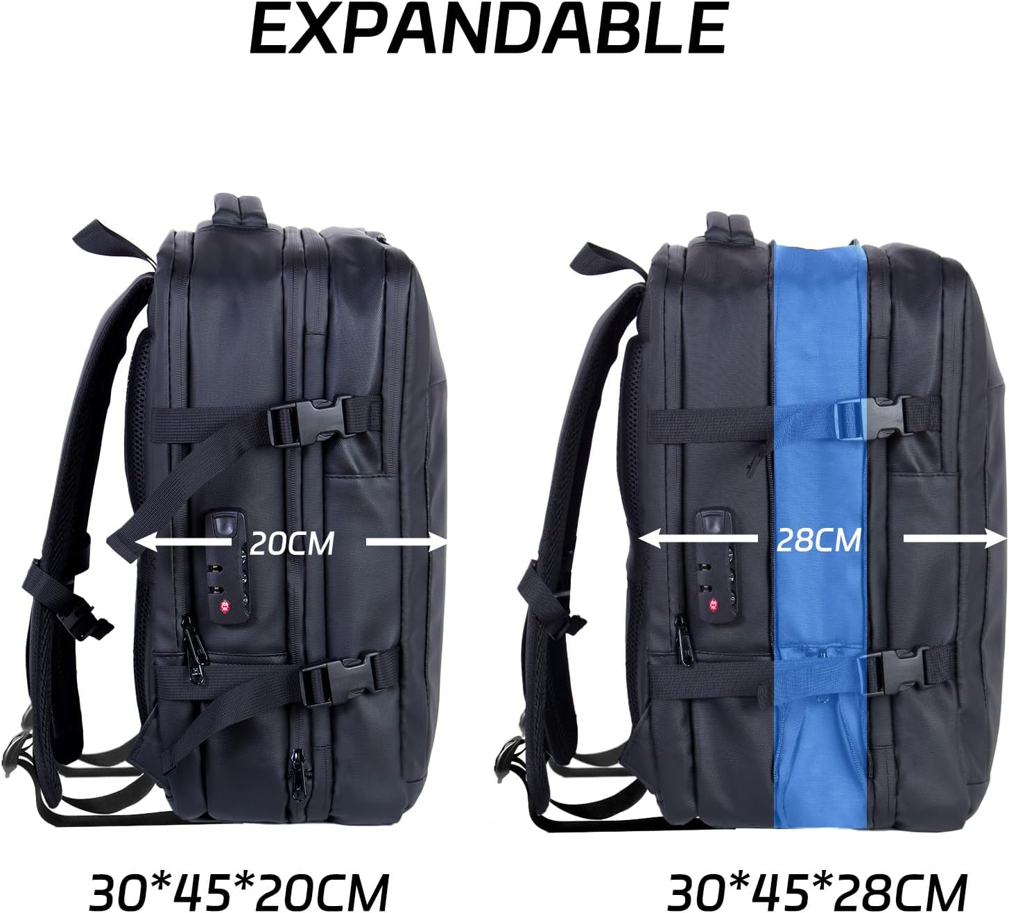 Black Vacuum Cabin Rucksack — Pack More — 4