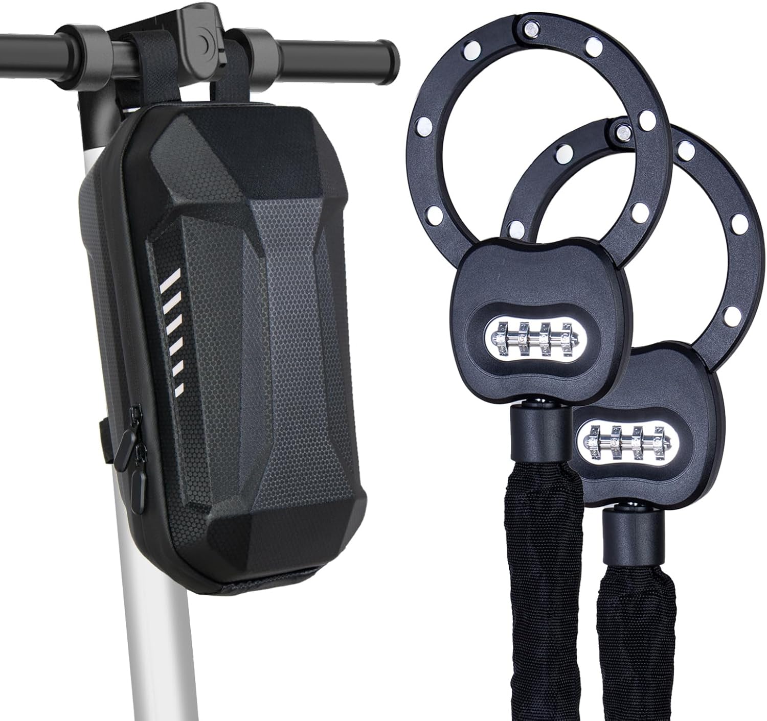 Bicycle Padlock Chain – 4-Digit Code — 1