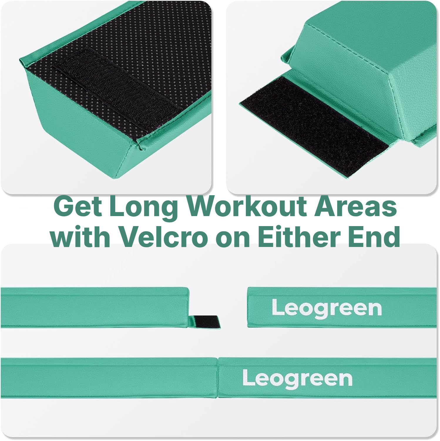 Foldable Green Gymnastics Beam – 270 cm — 5