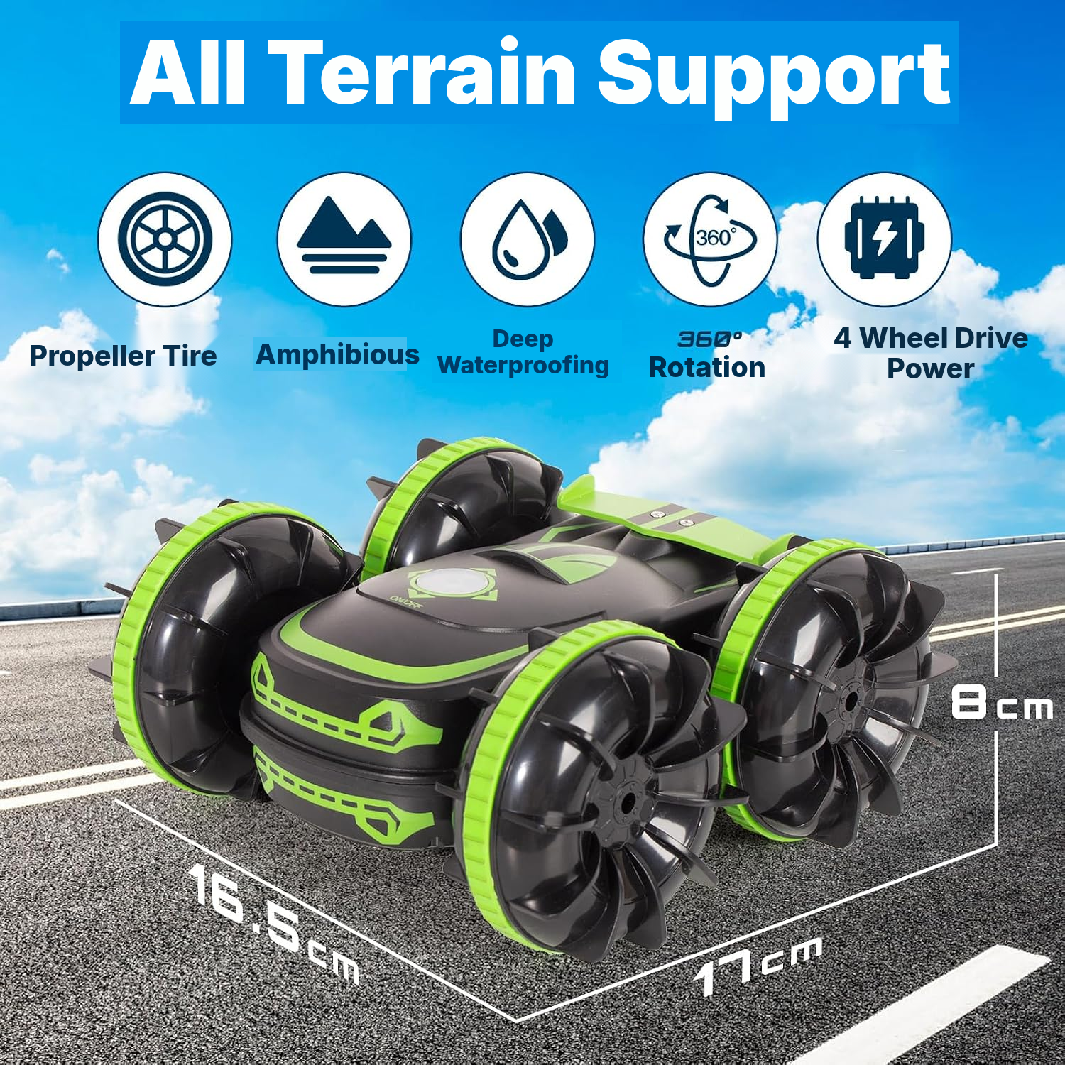 Off Road Remote Control Car – 360° — 2