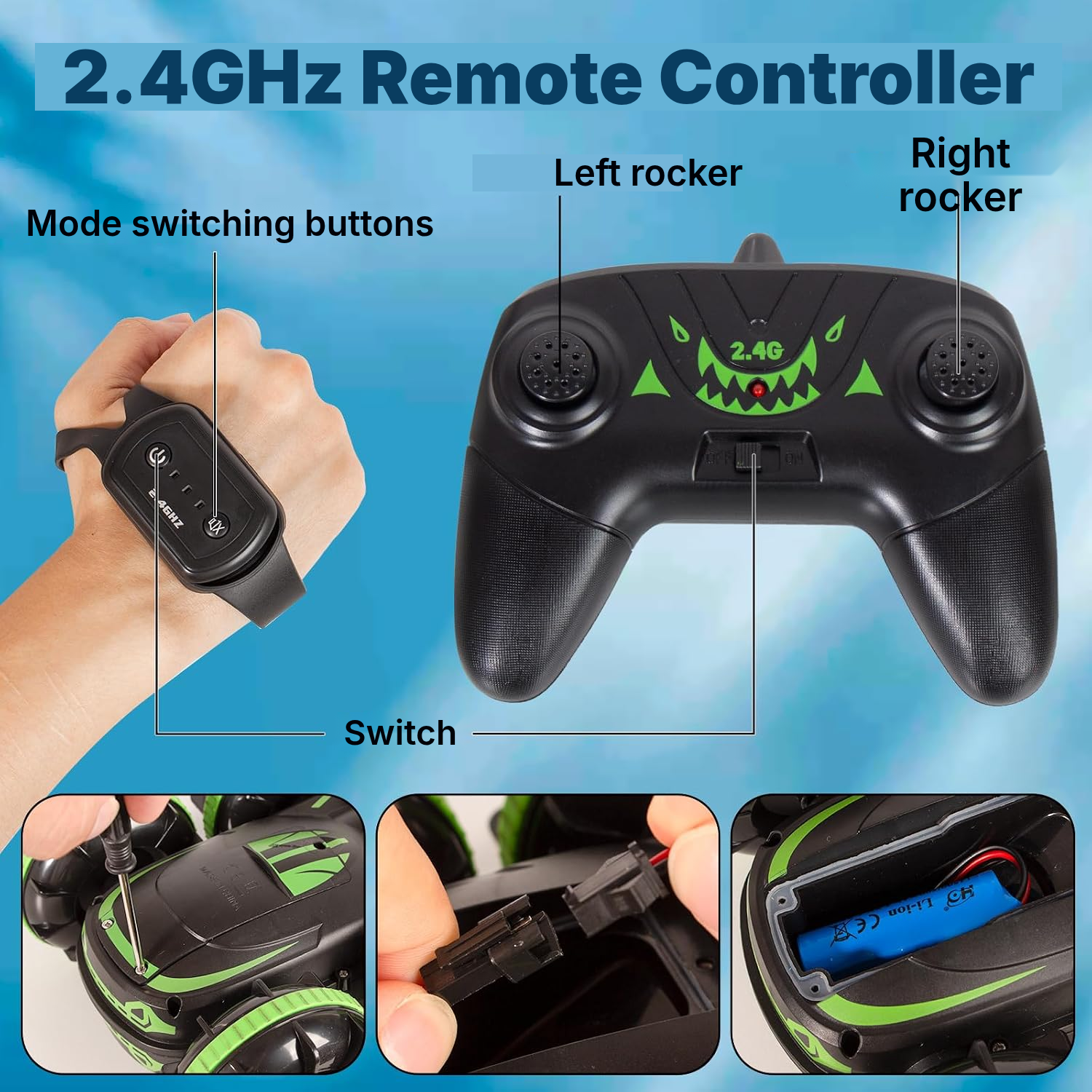 Off Road Remote Control Car – 360° — 4