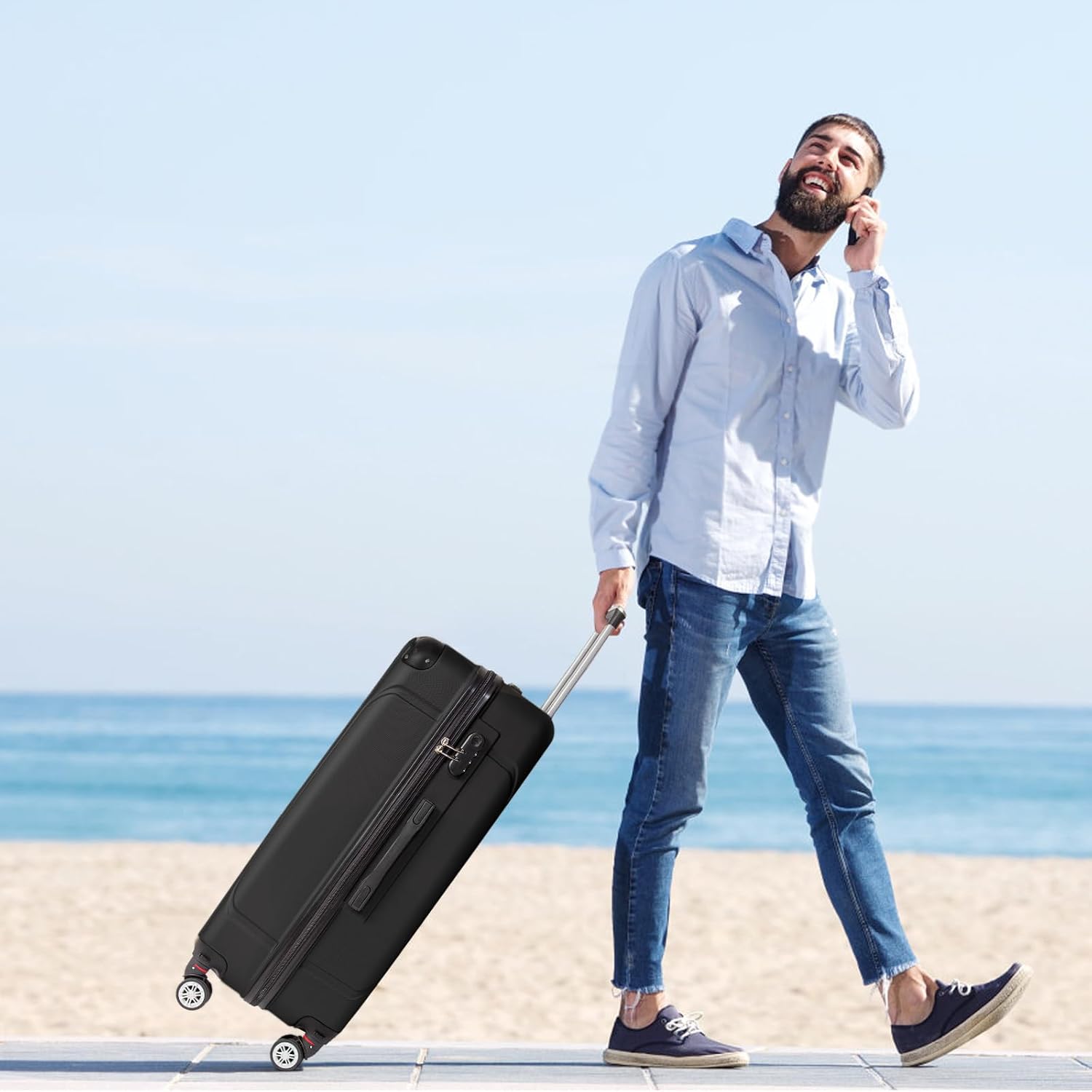 Light luggage case — organised travel — 7