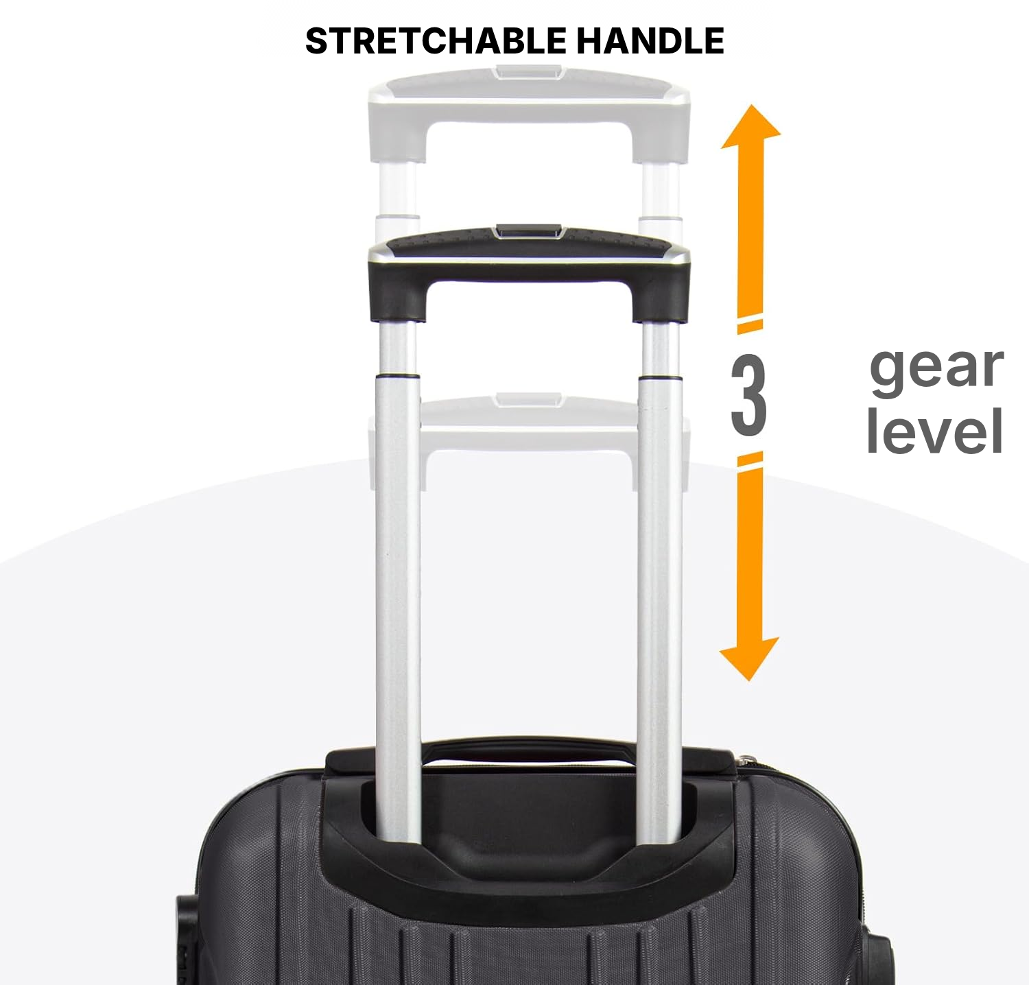 Hard Shell Suitcase for Extended Trips — 6
