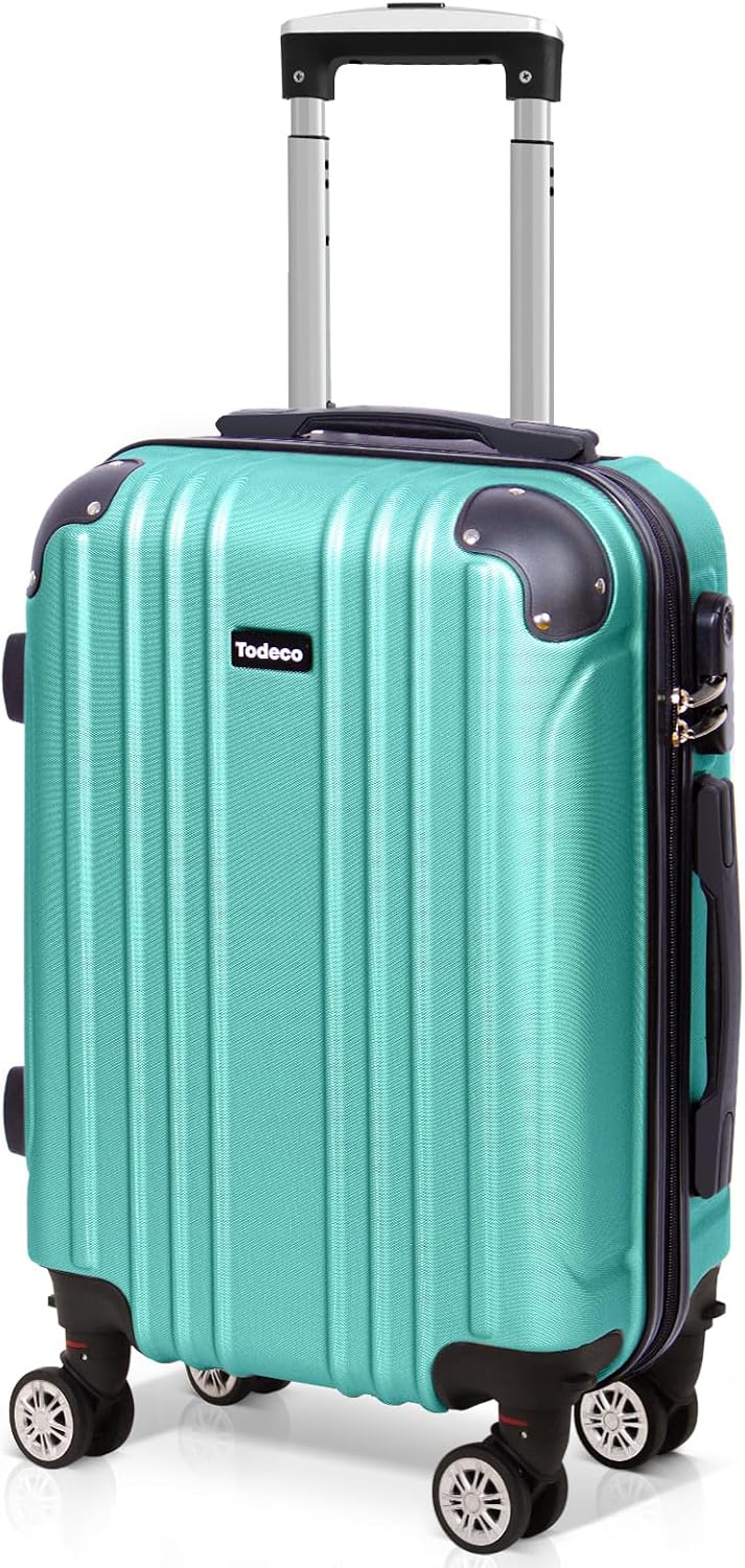 Green hard case suitcase 63 × 44 × 25 cm — 1