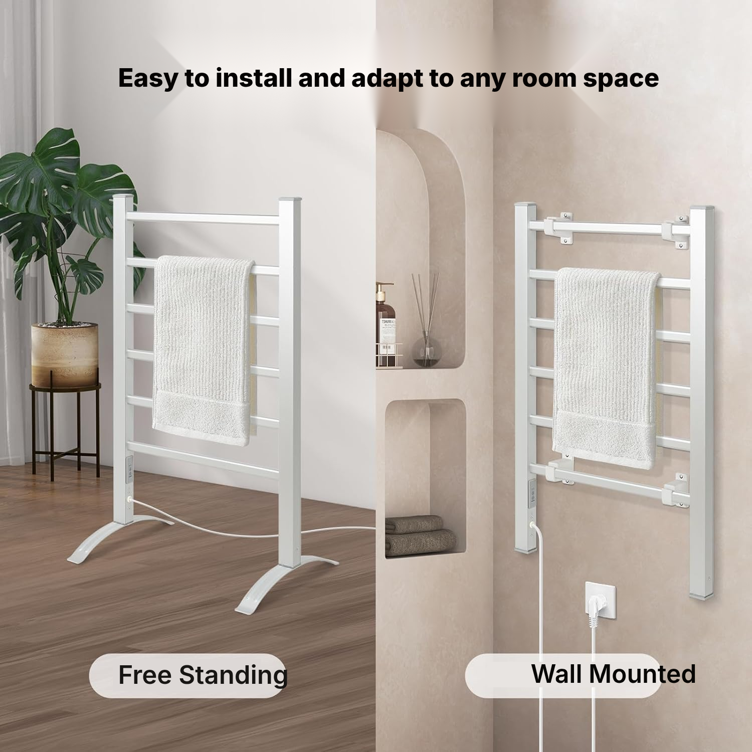 Towel Rails – 6-Bar Timed Drying — 3