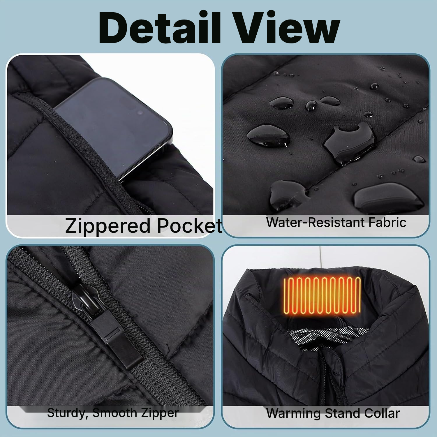 Heatable Jacket – Targeted Heat, Large — 4