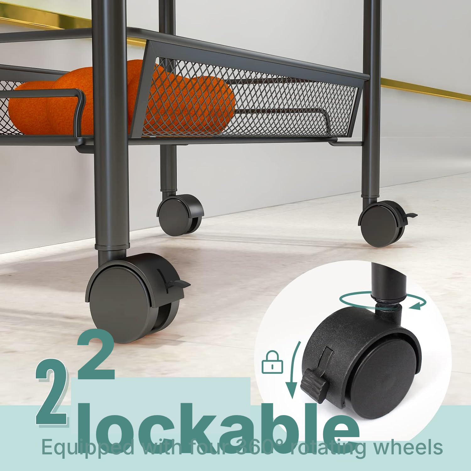 Kitchen Trolley – 5-Tier Space Saver — 2