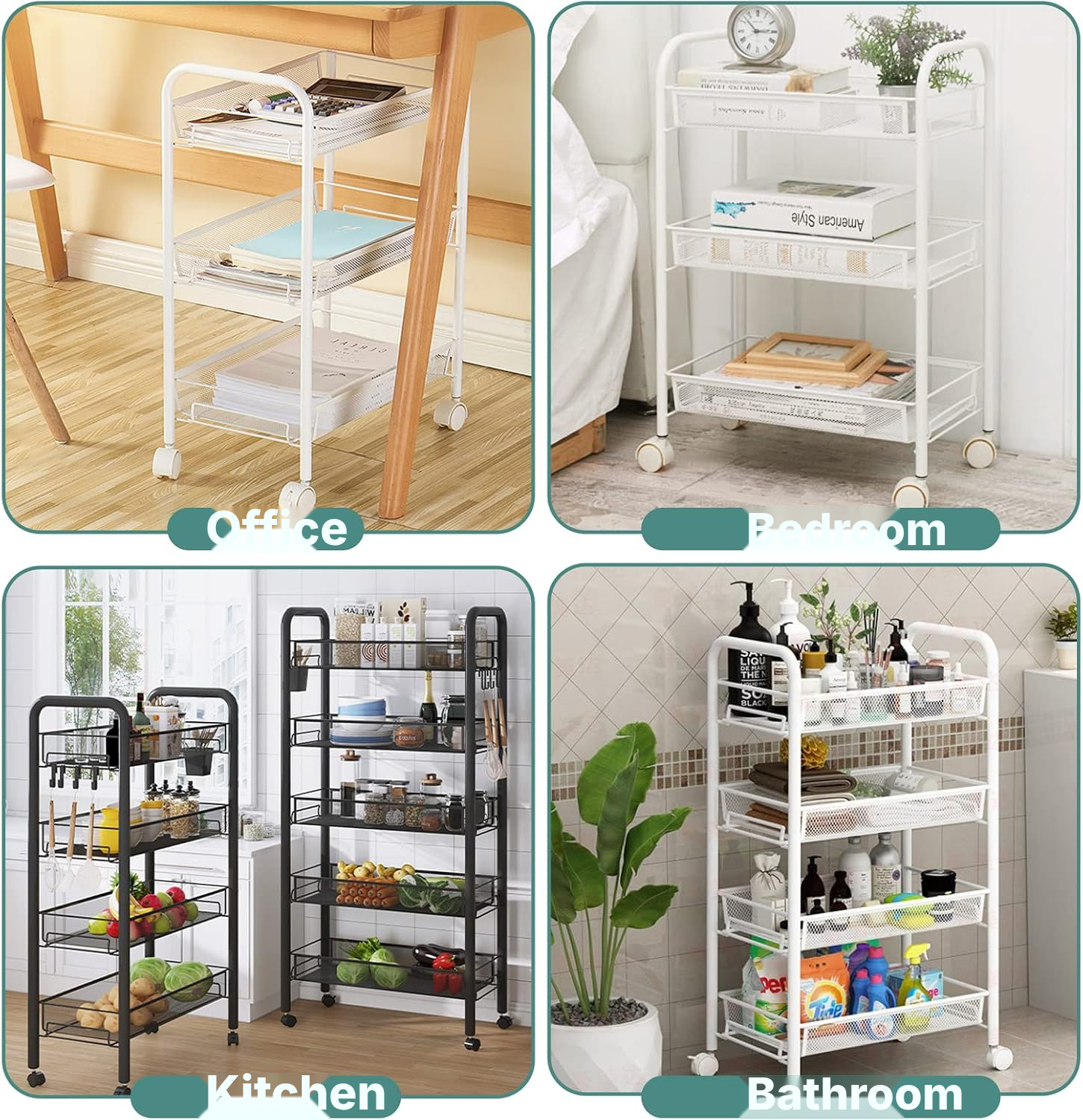Kitchen Trolley – 5-Tier Space Saver — 5