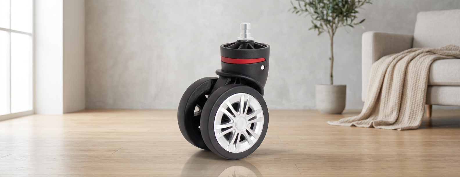 Replacement suitcase wheels, set of 4