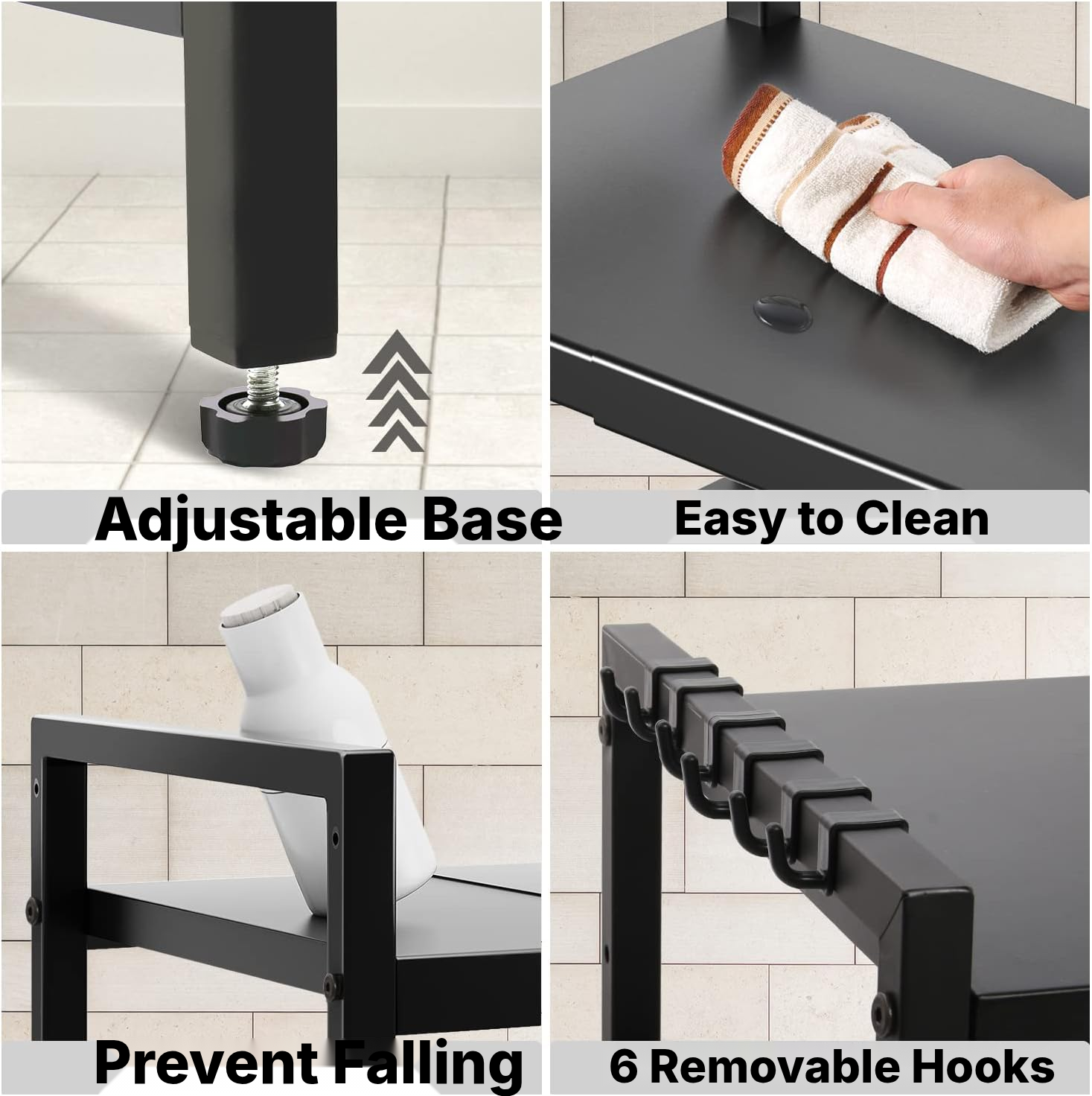 Black Expandable, 36–60 cm, 25 kg — 3