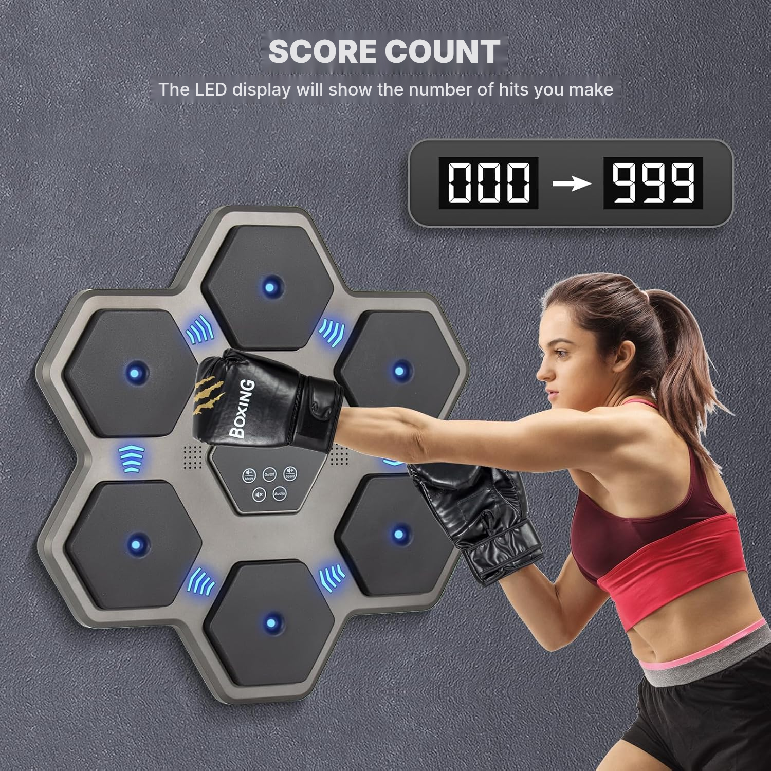 Boxing Machine Hexa 45 cm — Reflexes — 3
