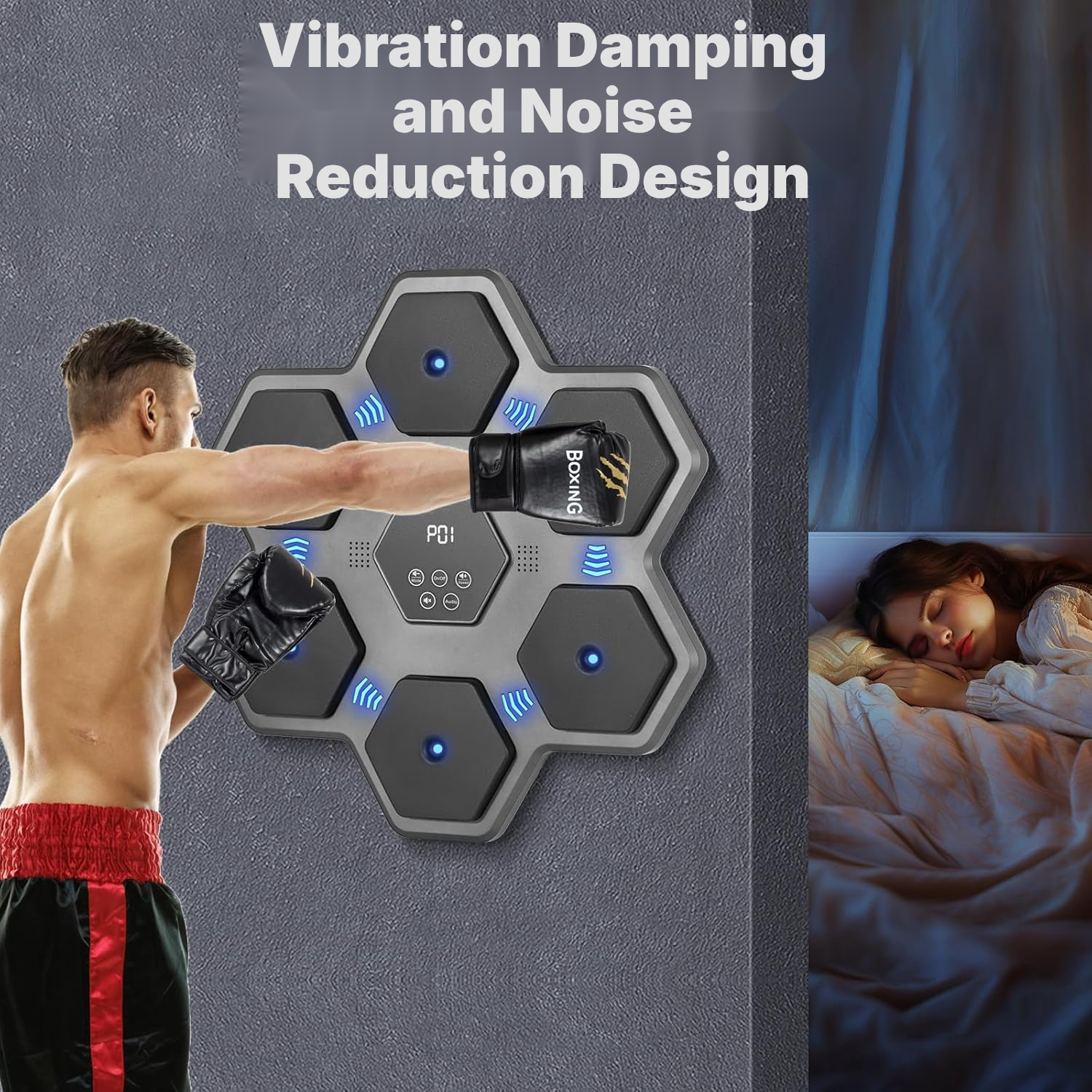 Boxing Machine Hexa 45 cm — Reflexes — 8