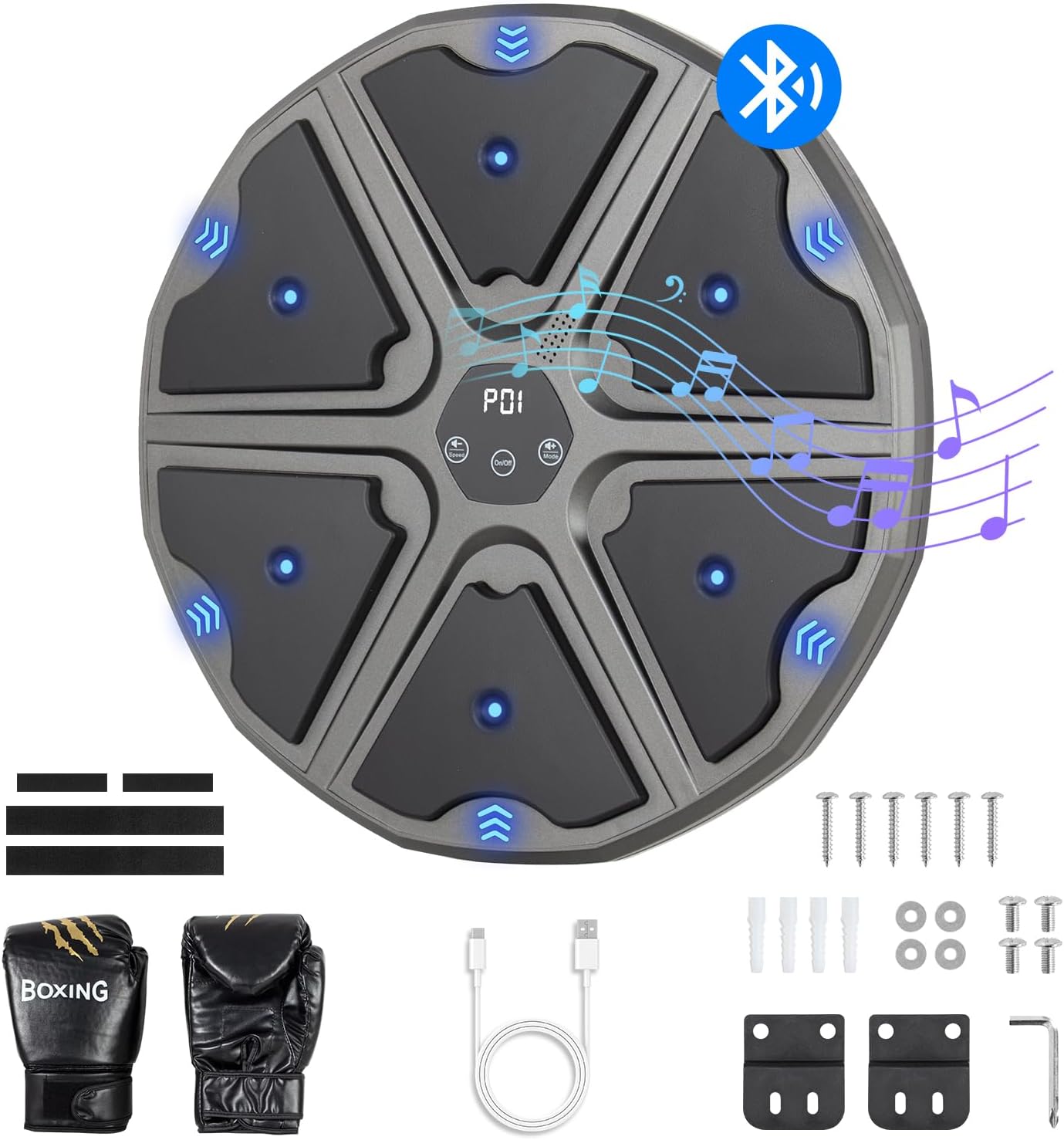 Music Boxing Machine for Home Reflex Training — 9