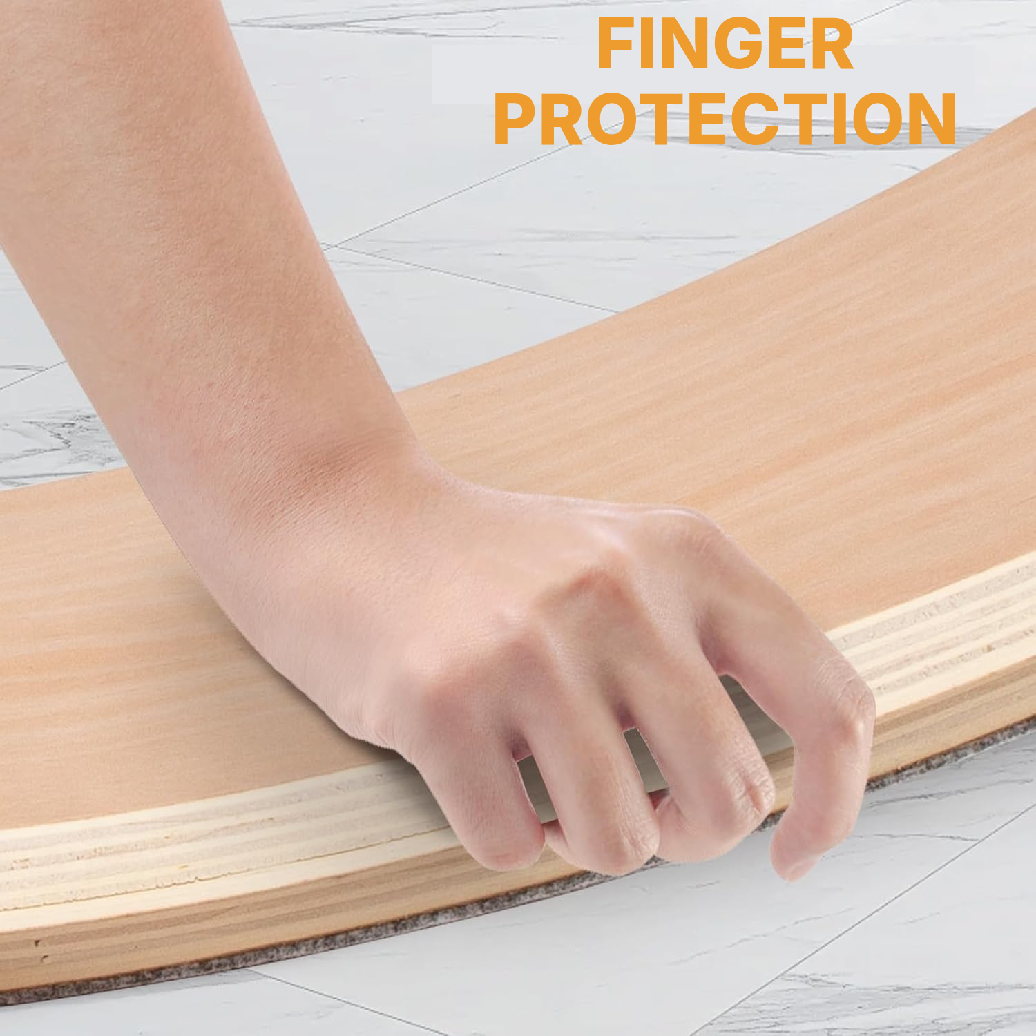 A Balance Board in Natural Wood — 4