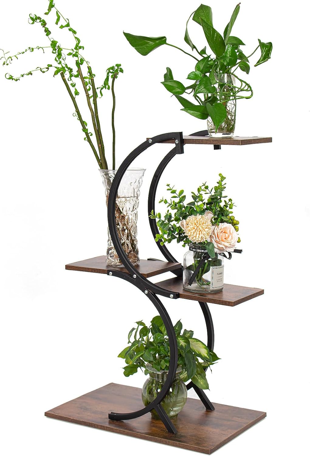 Plant Stand Indoor – 4-Tier Compact Design
