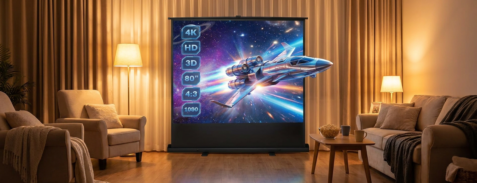 Projected on the Screen – 163 × 123 cm
