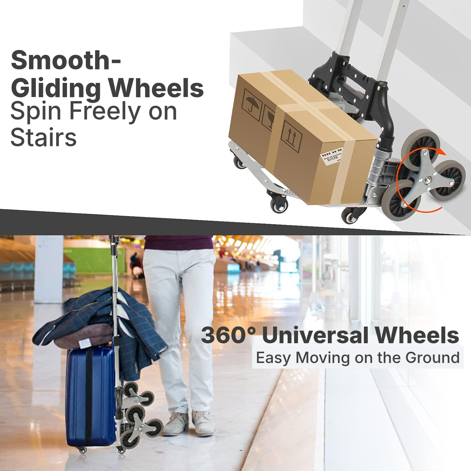 Sack Truck – Climb Stairs — 2