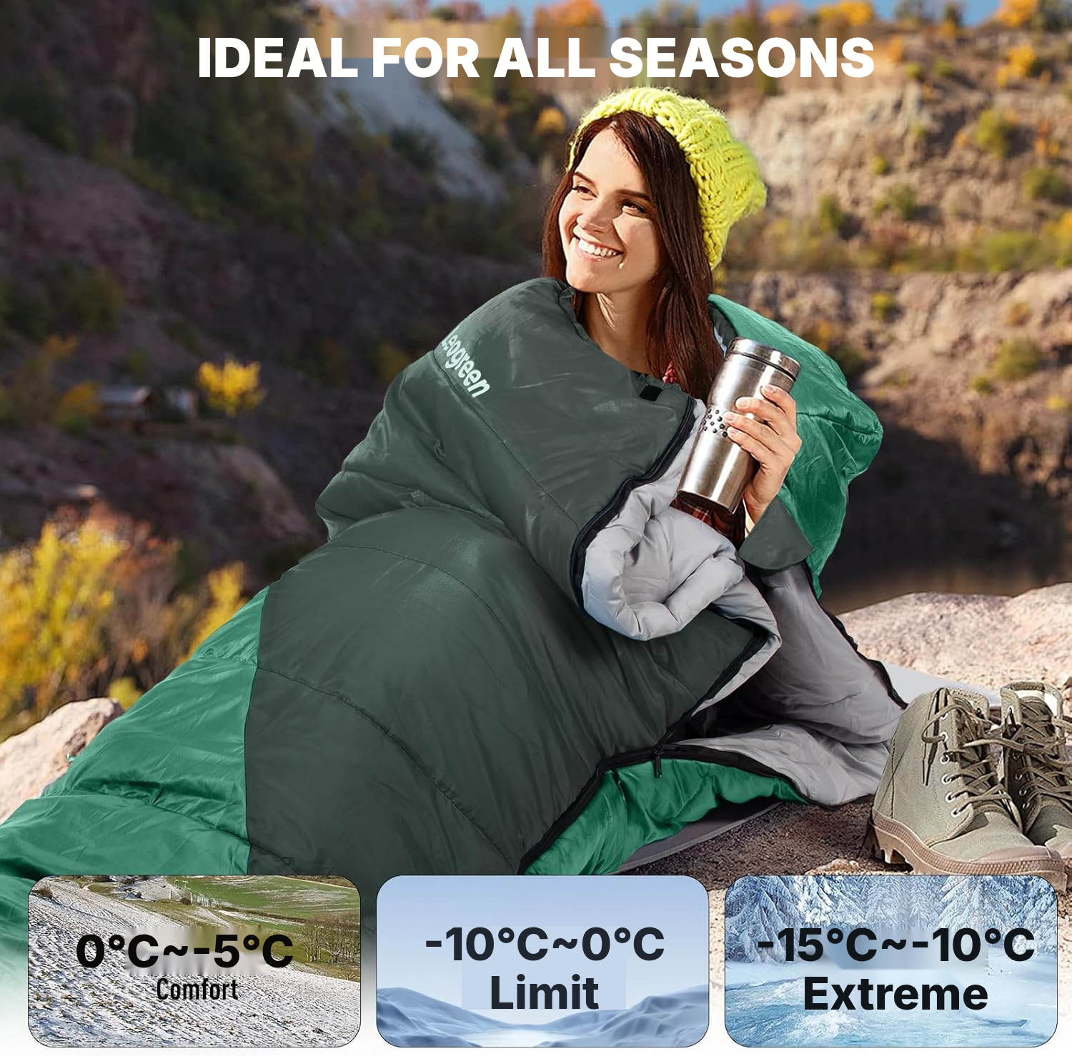 Camping Bag for Warm Outdoor Nights — 2