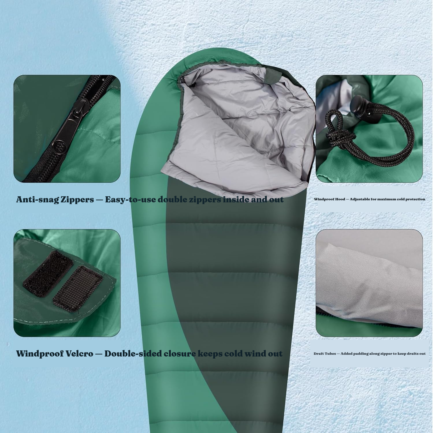Camping Bag for Warm Outdoor Nights — 5