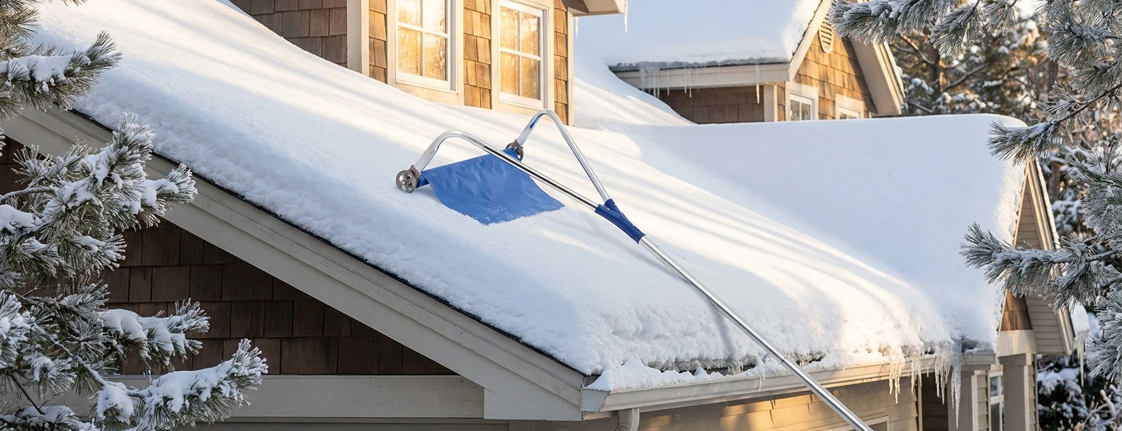 Roof Scraper – Clear Snow from the Ground