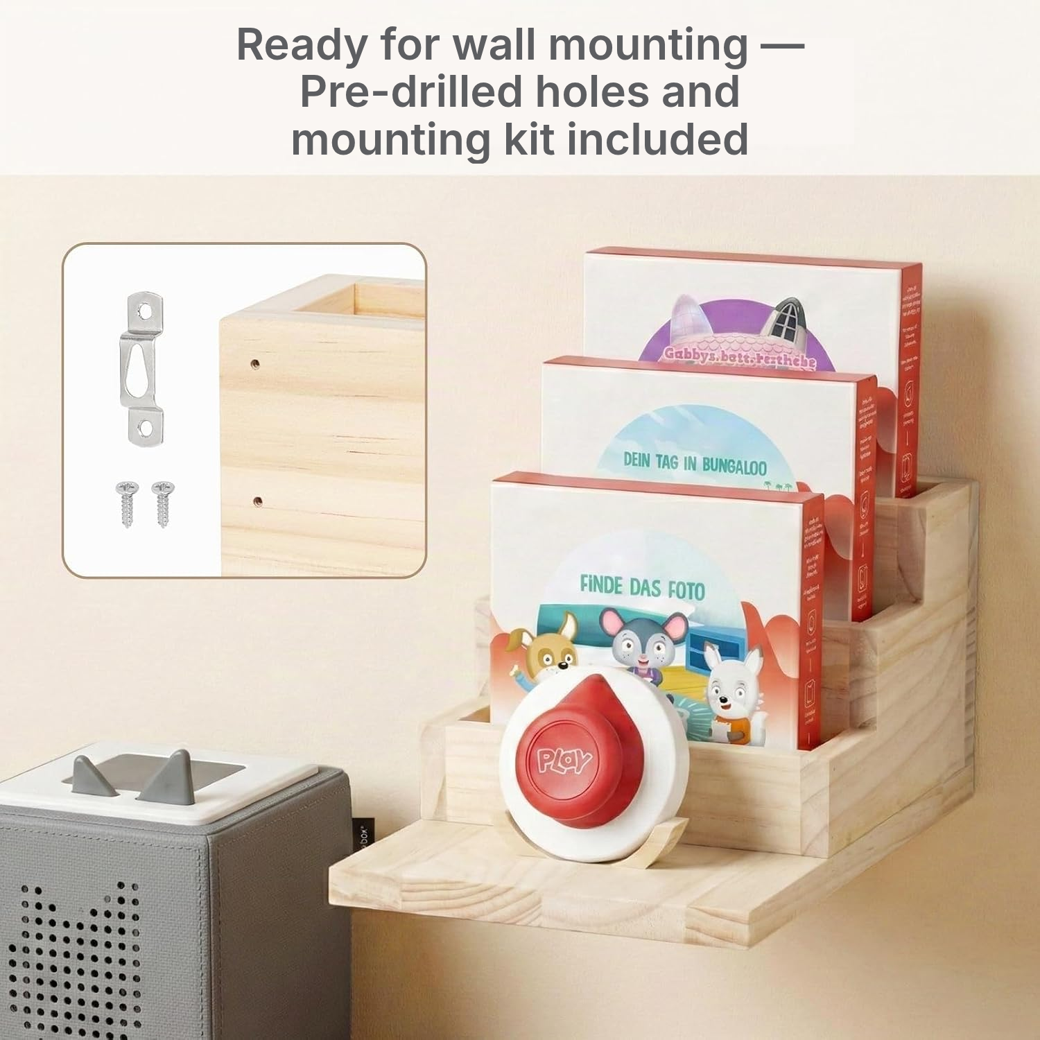 Tonieplay Wall Shelves – See Everything — 5